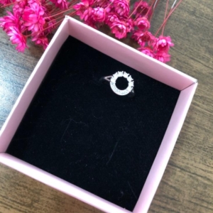 Anel Círculo Cravejada