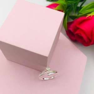 Anel Cravejado Coração N 20