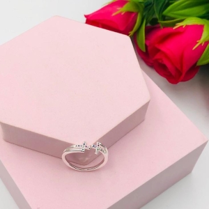 Anel Duas Cruz Colorida N 20