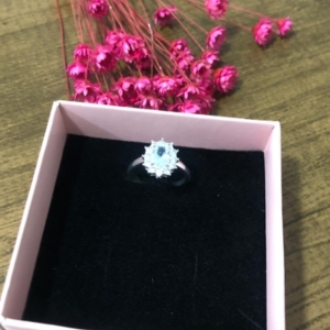 Anel Redondo Cravejado