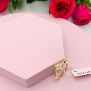 Anel Trevo Cravejado N19