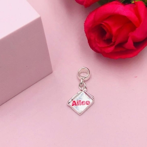 Berloque Livro Alice no Pai na Maravilha