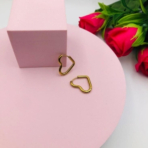 Brinco Argola Coração