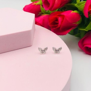 Brinco Borboleta Trabalhada