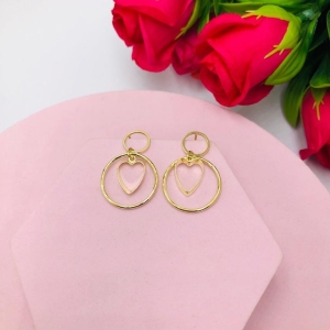 Brinco Circulo Coração