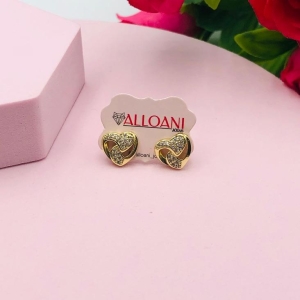 Brinco Coração Cravejado