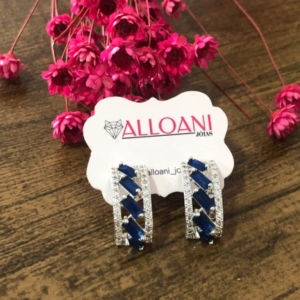 Brinco Cravejada com Zirconias