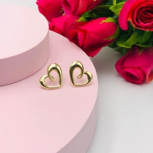 Brinco de Coração Liso