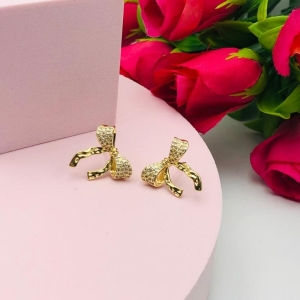 Brinco de Laço Cravejado