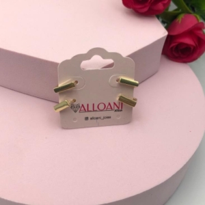 Brinco Duo Argolinha Quadrada