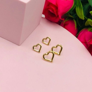 Brinco Duo Coração