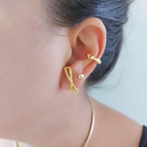 brinco ear hook Trabalhado