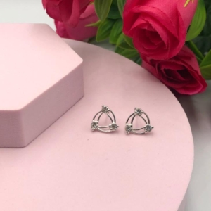 Brinco Geométrico com Zirconias