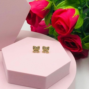 Brinco Laço Cravejado