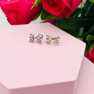 Brinco Laço Cravejado