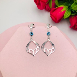 Brinco Pendurado com Olho Grego