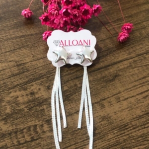 Brinco Pendurado Estrela com Franja