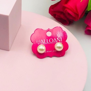 Brinco pérola grande