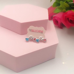 Brinco Três Coração