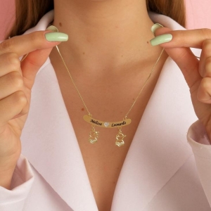 Colar Canga Dois Filhos