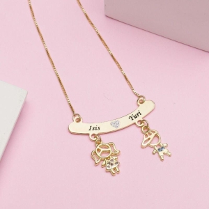 Colar Canga Dois Filhos