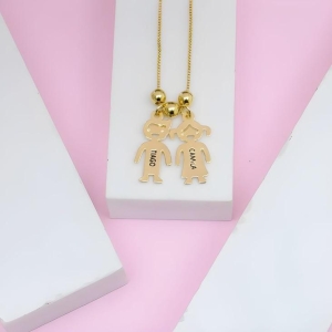 Colar Dois Filhos Personalizado