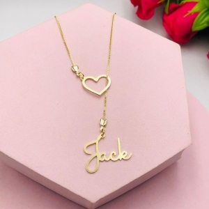 Colar Gravatinha com Nome Personalizado