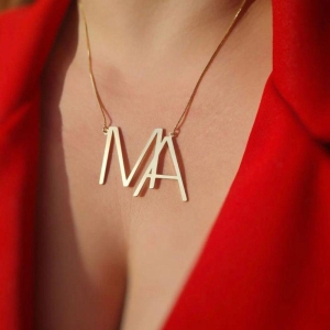 Colar Monograma Duas Letras