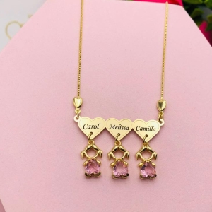 Colar Personalizado Coração