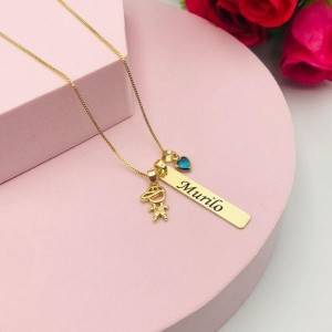 Colar Personalizado Filho (a)