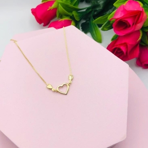 Colar Pingente Coração