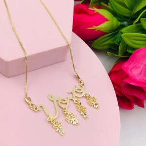 Colar Vovó Quatro Pingentes