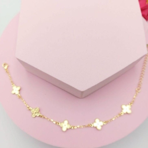 Pulseira Cartier com Trevos