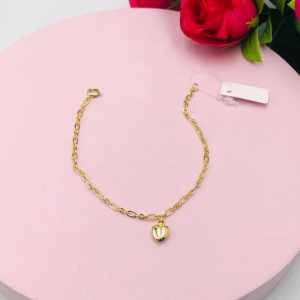 Pulseira com Pingente Coração