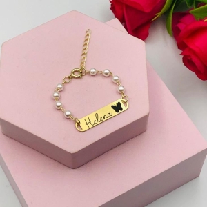 Pulseira Infantil Borboleta