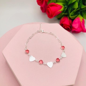 Pulseira Tifani com Corações