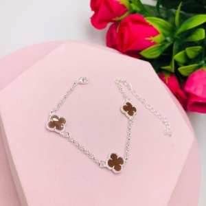 Pulseira Trevos Marrom