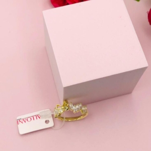 Anel Borboleta com Pedras N 20