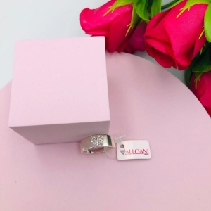 Anel com Coração Cravejado