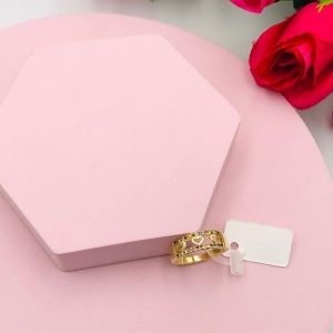 Anel Corações Colorido N 15