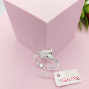 Anel de Prego Cravejado  N°22