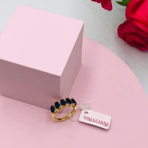 Anel Pedras Azuis N 13