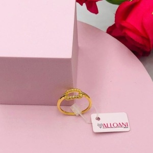 Anel Retângulo Cravejado N 21