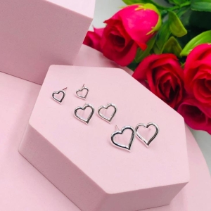 Brinco Trio Coração