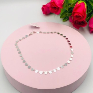 Colar Chocker Corações