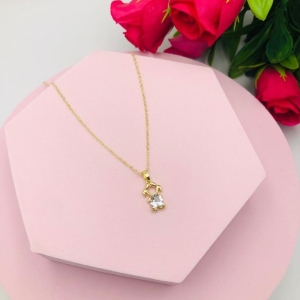 Colar Filha com Zirconia Branca