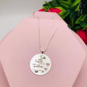 Colar Mandala Tudo posso