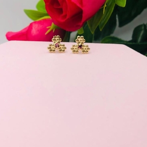 Brinco Três Flores