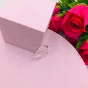 Anel Florzinhas Cravejadas N 18