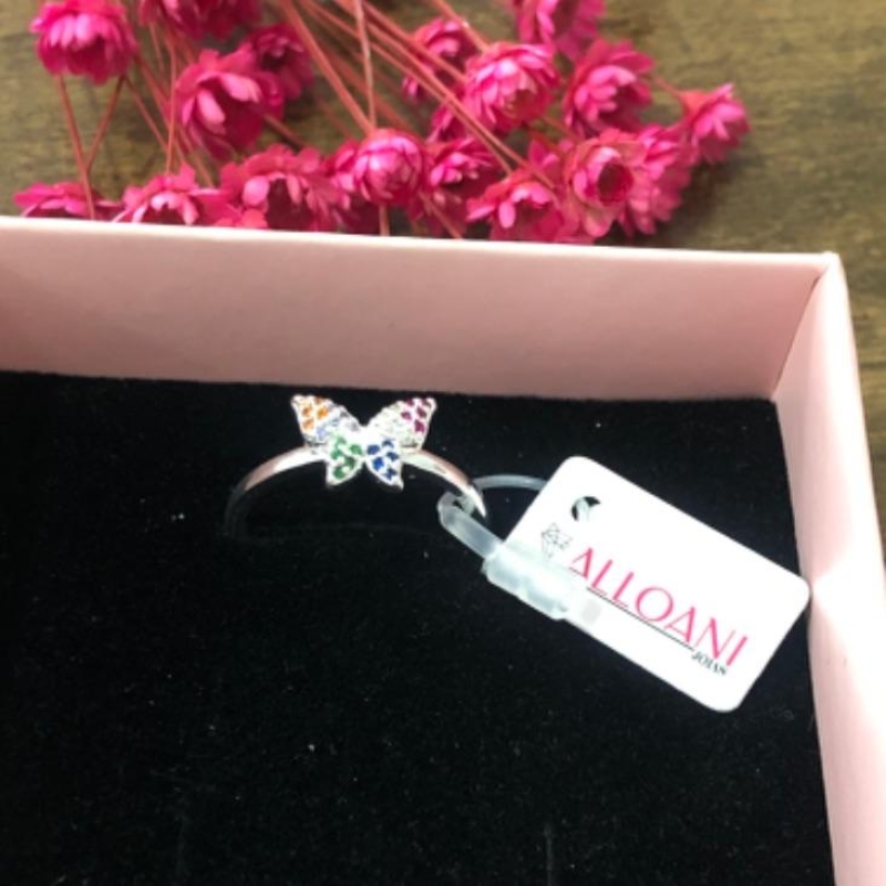 Anel Borboleta Cravejada